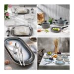 Schafer Platin Sofra & Mutfak Seti | Yemek Takımı+Çkb+Tencere Seti+2 Çeşit 24 Prç Yemek Takımı - Görsel 2