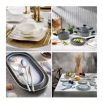 Schafer Gold Sofra & Mutfak Seti | Yemek Takımı+Çkb+Tencere Seti+2 Çeşit 24 Prç Yemek Takımı