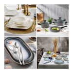 Schafer Gold Sofra & Mutfak Seti | Yemek Takımı+Çkb+Tencere Seti+2 Çeşit 24 Prç Yemek Takımı - Görsel 2