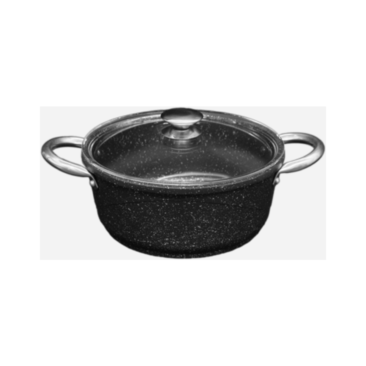 110001022173718.jpg Olimpos Enza 26 cm Basık Tencere - Görsel 1