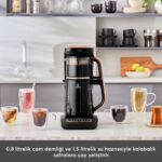 Karaca Robotea Pro Quartz 4 in 1 Konuşan Çay Makinesi Black Copper - Görsel 3