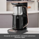Karaca Robotea Pro Quartz 4 in 1 Konuşan Çay Makinesi Black Copper - Görsel 4