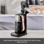 Karaca Robotea Pro Quartz 4 in 1 Konuşan Çay Makinesi Black Copper - Görsel 5