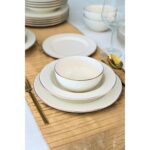 Porser Zincir Altın Yaldız Yemek Takımı 6 Kişilik 24 Parça ZNC24YKALT - Görsel 4