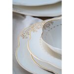 Acar Elize 12 Kişilik 60 Parça Porselen Yemek Takımı - Görsel 2