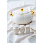 Acar Elize 12 Kişilik 60 Parça Porselen Yemek Takımı - Görsel 5