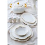 Acar Clarice 12 Kişilik 60 Parça Porselen Yemek Takımı - Görsel 3