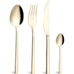 Jumbo 2001 24 Parça 6 Kişilik Tatlı Çatal Kaşık Bıçak Takımı