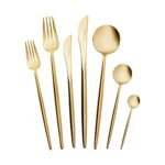 Karaca Orion Shiny Gold 30 Parça 6 Kişilik Çatal Kaşık Bıçak Seti - Görsel 3