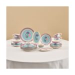 Karaca Forever Bone Spello 26 Parça 6 Kişilik Kahvaltı Takımı Blue