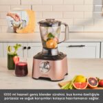 Karaca Mastermaid Power Multifunctional 10 in 1 Rosegold Gıda Hazırlama Seti - Görsel 5