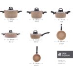 Karaca Biogranit Vincent 12 Parça 26 cm Granit Kaplama  Derin Tencere Seti - Görsel 2