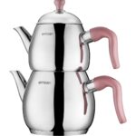 Emsan Duru Maxi Çaydanlık Takımı Pembe 1.25 - 2.5 Lt - Görsel 2