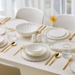 Aryıldız Margaret Gold 54 Parça 12 Kişilik Yemek Takımı