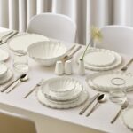 Aryıldız Margaret Platin 54 Parça 12 Kişilik Yemek Takımı