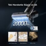 Roborock F25 Ace Islak Kuru Akıllı Dikey Süpürge - Görsel 5