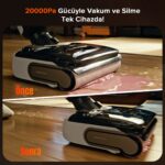 Roborock F25 Rt Islak Kuru Akıllı Dikey Süpürge - Görsel 2