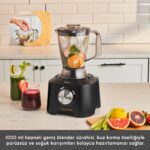 Karaca Mastermaid Power 10 In 1 Mutfak Robotu Black - Görsel 4