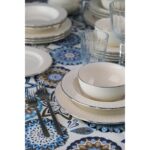 Porser Costa Platin Yaldız Yemek Takımı 6 Kişilik 24 Parça COS24YKPLT - Görsel 4