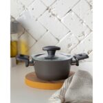 English Home Pretty  Mini Tencere 14 cm Gri