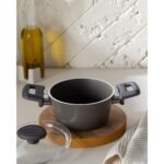 English Home Pretty  Mini Tencere 14 cm Gri - Görsel 2