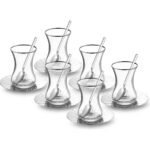 Jumbo Sedna 18 Parça Çelik Çay Seti