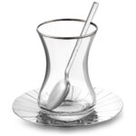 Jumbo Sedna 18 Parça Çelik Çay Seti - Görsel 2