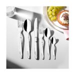 Nehir Lizbon Sade 12 Kişilik 72 Parça Kutulu Çatal Kaşık Takımı
