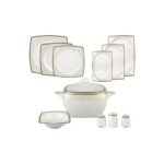 Emsan 84 Parça Porselen Yemek Takımı BEF822 - Görsel 2