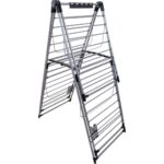 Cıngıllıoğlu CC-405 Crystal Lux Çift Katlı Alüminyum Kalın Borulu Çamaşır Kurutma Askısı - Görsel 3