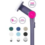 Kumtel 9in1 Şarjlı Çok Amaçlı Temizlik Fırçası Seti Hscr-01