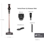 Karaca Vantuz Power Up 350 W Dikey Süpürge Rosegold - Görsel 2