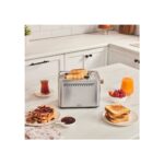 Karaca Color Touch Renkli Dijital Ekranlı Inox Ekmek Kızartma Makinesi 2 Dilim Kapasiteli 950 W - Görsel 2
