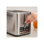 Karaca Color Touch Renkli Dijital Ekranlı Inox Ekmek Kızartma Makinesi 2 Dilim Kapasiteli 950 W - Görsel 3
