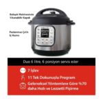 Instant Pot Duo 80 7.6 Lt 7 Sı 1 Arada Akıllı Pısırıcı Buharlı Pısırıcı - Görsel 2