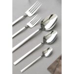 Lugga Doğa Yemek - Tatlı Çatal Kaşık ve Çay Kaşık Takımı 6 Kişilik 30 Parça - Görsel 2