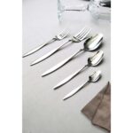 Lugga Ceyda Yemek - Tatlı Çatal Kaşık ve Çay Kaşık Takımı 6 Kişilik 30 Parça