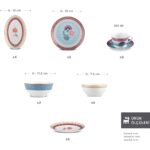 Karaca Forever Bone Spello 26 Parça 6 Kişilik Kahvaltı Takımı Blue - Görsel 2