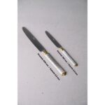 Lugga Linda Gold Çatal Kaşık Bıçak Takımı 12 Kişilik 84 Parça - Görsel 5