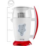 Awox Dual Cam Demlikli Elektrikli Çaycı Beyaz-Kırmızı - Görsel 2