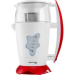 Awox Dual Cam Demlikli Elektrikli Çaycı Beyaz-Kırmızı - Görsel 4