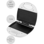 Awox Rapid Seramik Tost Makinesi Mini Tost Makinesi - Görsel 3