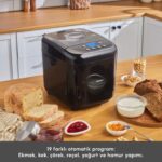 Karaca Bake Compact 19 In 1 Çok Fonksiyonlu Reçel, Yoğurt, Hamur Yoğurma ve Ekmek Yapma Makinesi Inox - Görsel 3