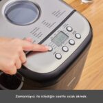 Karaca Bake Compact 19 In 1 Çok Fonksiyonlu Reçel, Yoğurt, Hamur Yoğurma ve Ekmek Yapma Makinesi Inox - Görsel 4