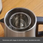 Karaca Teabig Xl 2 In 1 Çelik Çay Makinesi Ve Su Isıtıcı Inox - Görsel 4