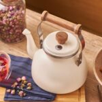 Emsan Royal Emaye Demlik - Krem - 2400 ml - Görsel 2