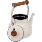 Emsan Royal Emaye Demlik - Krem - 2400 ml - Görsel 4