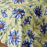 Bella Maison %100 Pamuk Saten Marlowe Çift Kişilik Nevresim Seti Yeşil (200X220 Cm) - Görsel 4