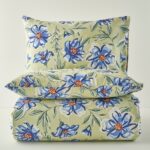 Bella Maison %100 Pamuk Saten Marlowe Çift Kişilik Nevresim Seti Yeşil (200X220 Cm) - Görsel 5