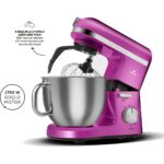 Karaca Mastermaid Chef Pro Çift Kollu Stand Mikser Fushia Love 1750W
